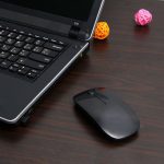 Bureau Ultra-mince souris sans fil 2AAA batterie USB mode ordinateur haute sensibilité réunion souris Portable PC & accessoires d'ordinateur Portable