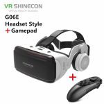 Casque stéréo Original de casque de carton de VR de la réalité virtuelle 3D de VR pour le Rocker de Bluetooth de Smartphone d'android d'ios