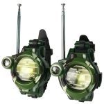 2 pièces enfants Simulation militaire montre interphone électronique talkie-walkie enfants Portable interactif Radio activité de plein air jouets