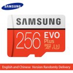SAMSUNG Micro SD card Memory Card 256GB EVO+ EVO Plus Class10 TF Card C10 100MB/S SDXC UHS-1 Storage Device Phone Cards 2017 New