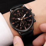 Mode homme Geneva Montre En Cuir En Alliage Militaire Pointeur Montre Quartz Affaires Multi-style Montre Cadeau часы мужские relogio 50 *