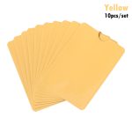 1/4/5/10 pièces en aluminium feuille RFID boîtier anti-degauss porte-carte Protection jeu de cartes bancaires sac de Protection NFC antivol porte-carte