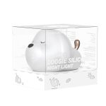 Baseus mignon LED veilleuse souple Silicone tactile capteur veilleuse pour enfants enfants chambre Rechargeable robinet contrôle veilleuse