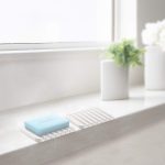 Savon en Silicone douche cuisine salle de bain | Modèle économiseur de savon, chute d'eau, Design antidérapant porte-savon pour douche, cuisine, nettoyage facile, Silicone Flexible