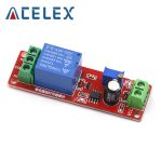 Module de protection de relais de retard de minuterie de cc 12V Module de contrôleur réglable de commutateur de minuterie NE555 0 à 10 secondes oscillateur de voiture de 0 ~ 10 S