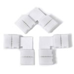 4Pin Led connecteur de bande L/T/X forme sans soudure connecteur adaptateur pour SMD 3528/2835 LED couleur simple LED bande lumineuse 10 pièces