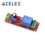 Module de protection de relais de retard de minuterie de cc 12V Module de contrôleur réglable de commutateur de minuterie NE555 0 à 10 secondes oscillateur de voiture de 0 ~ 10 S