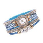 Femmes de luxe montres mode nouveau Vintage armure envelopper Quartz haut marque décontracté montre-Bracelet Bracelet pour dames Reloj Mujer 2020Jan