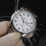 WWOOR chaude mode amoureux montres hommes femmes affaires étanche horloge argent acier hommes montres décontracté dames Quartz montre-bracelet