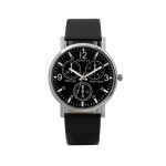 2020 ultra mince montre hommes trois yeux montres horloge homme Quartz bleu verre ceinture affaires montre-bracelet homme montre pour homme # N03
