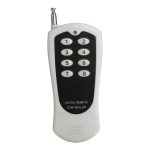 DC12V 8CH sans fil Smart Home télécommande commutateur récepteur relais Module contrôleur TX 8 boutons 433MHz RF émetteur
