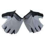 Silicone cyclisme anti-dérapant Anti-sueur hommes femmes demi doigt gants respirant Anti-choc sport gants vélo vélo gant D40