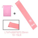 Bandes de résistance élastique entraînement Fitness équipement de gymnastique boucles en caoutchouc Latex Yoga gymnastique musculation athlétique bandes de caoutchouc