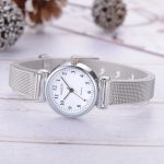 Meilleure vente femmes décontracté Quartz mode maille ceinture montre analogique montre-bracelet pour les femmes Laides Relogio Feminino Dropshipp 2020Ja