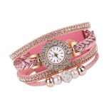 Femmes de luxe montres mode nouveau Vintage armure envelopper Quartz haut marque décontracté montre-Bracelet Bracelet pour dames Reloj Mujer 2020Jan