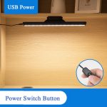 2020 nouveauté suspendus veilleuses magnétiques Stepless gradation lampe de Table 16 pièces lampe à LED rechargeable et Eye-protect lampe de bureau