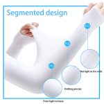 2 pièces bras manches UV Protection main couverture refroidissement plus chaud course pêche cyclisme Ski mangas para brazo