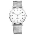 Mode dames haut de gamme montre à Quartz en acier inoxydable cadran lumineux loisirs montre-bracelet montres horloge cadeau Relogiio Feminino