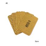 1/4/5/10 pièces en aluminium feuille RFID boîtier anti-degauss porte-carte Protection jeu de cartes bancaires sac de Protection NFC antivol porte-carte