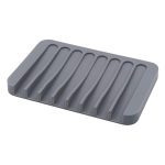 Savon en Silicone douche cuisine salle de bain | Modèle économiseur de savon, chute d'eau, Design antidérapant porte-savon pour douche, cuisine, nettoyage facile, Silicone Flexible