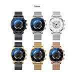 2020 montre pour hommes creux mode Ultra mince montres Date hommes affaires en acier inoxydable maille ceinture Quartz montre Relogio Masculino