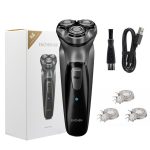 Xiaomi Electric Original face shaver Enchen BlackStone 3D Electric Shaver, Men Washable USB Rechargeable Shaving Beard Machine