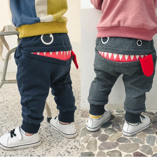 Pantalons décontracté és pour bébés filles | Pantalons mignons pour tout-petits garçons et filles, pantalons à grande bouche modèle monstre, Costumes et culottes de dessin animé pour nourrissons