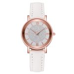 2020 ciel étoilé cadran montres pour femmes mode échelle romaine strass cuir dames Quartz montre femme montre-bracelet reloj mujer