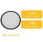 Mur Led lumière monté en Surface luminaire 15W 20W salle de bain salon cuisine 110V 220V IP65 étanche extérieur La