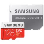 SAMSUNG EVO + Micro SD 32G SDHC 80 mo/s Grade Class10 carte mémoire C10 UHS-I TF/SD cartes Trans Flash SDXC 64 go 128 go pour l'expédition