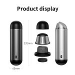 Baseus Car Vacuum Cleaner Portable Wireless Handheld Auto Vacuum Cleaner Robot for Car Interior & Home & Computer Cleaning