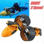 Waterproof 300W Electric Underwater Scooter Water Sea Dual Speed Propeller Diving Scuba Scooter Water Sports Equipment Outdoor