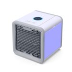 7 lumière USB Mini Portable climatiseur refroidisseur d'air ventilateur bureau espace refroidisseur espace personnel Air ventilateur de refroidissement pour la chambre à la maison