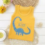 Chemise bébé Blouses enfants gilet sans manches t-shirt garçons nouveau enfant en bas âge chemises Cool impression coton dessin animé enfants filles haut simple