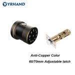 Smart Lock Fingerprint Biometric Door Lock Keyless Touchscreen Keypad Card Electronic Digital Door Lock with TT lock app