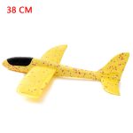 38/48CM main jeter mousse avion jouets en plein air lancement planeur avion enfants cadeau Jouet gratuit mouche avion jouets Puzzle modèle Jouet