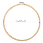 8 taille 8-26CM bambou cadre broderie cerceau anneau bricolage aiguille point de croix Machine ronde boucle main ménage couture outils