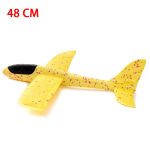 38/48CM main jeter mousse avion jouets en plein air lancement planeur avion enfants cadeau Jouet gratuit mouche avion jouets Puzzle modèle Jouet