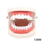 4 taille Vampire dents crocs dentiers accessoires accessoires de déguisement d'halloween fournitures de fête vacances bricolage décorations horreur adulte pour les enfants