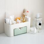 Boîte à tiroirs de rangement de bureau | Gain d'espace, boîte à accessoires de rangement en plastique pour maquillage 2019 #20