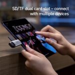 Lecteur de carte Baseus 2 en 1 USB 3.0 et USB Type C à SD Micro SD TF lecteur de carte OTG adaptateur mémoire intelligente Microsd Cardreader pour iPad