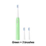 Brosse à dents électrique S802 étanche brosse à dents sonique automatique Rechargeable 5 modèles avec 2 têtes de brosse