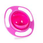 Imebaby360 ° rotation balance | anti-déversement enfants bol en forme de plat enfants vaisselle de qualité alimentaire PP matériel pour bébé