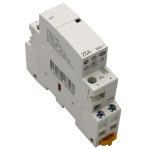Contacteur domestique ac 2NO ou 1NO 1NC | CT 2P 25A 220V/230V 50/60HZ, Din rail, contacteur domestique