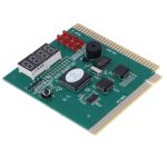 Testeur de carte mère de carte postale de Diagnostic d'analyseur de PC d'affichage à cristaux liquides de 4 chiffres avec le indicateur LED pour la carte Mian d'autobus de PCI d'isa