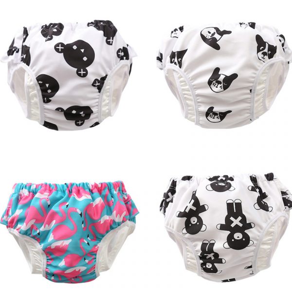 Haut de gamme bébé maillot de bain réutilisable bain couche maillot de bain pour bébé enfants natation couche-culotte piscine couche