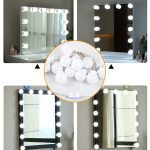 USB LED 5V lampe de maquillage applique murale beauté 2 6 10 14 Kit d'ampoules pour coiffeuse Stepless Dimmable Hollywood vanité miroir lumière