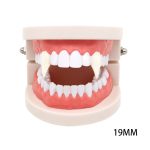 4 taille Vampire dents crocs dentiers accessoires accessoires de déguisement d'halloween fournitures de fête vacances bricolage décorations horreur adulte pour les enfants