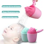 Cuillère de shampooing pour bébé | Mignon, dessin animé, cuillère de douche, eau de bain, pomme de natation, arrosage bouteille de toge, lavage des cheveux, tasse de shampooing