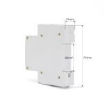 Télécommande intelligente de relais de commutateur de minuterie de disjoncteur de WIFI de Rail de Din par l'application d'ewelink fonctionnent avec Alexa Google Home 110V 220V